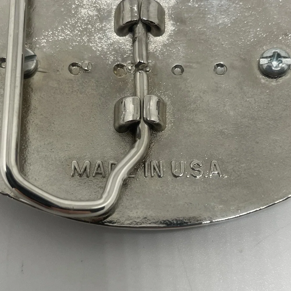 United States Of America One Dollar Coin Belt Buckle Pluribus UNUM USA‎